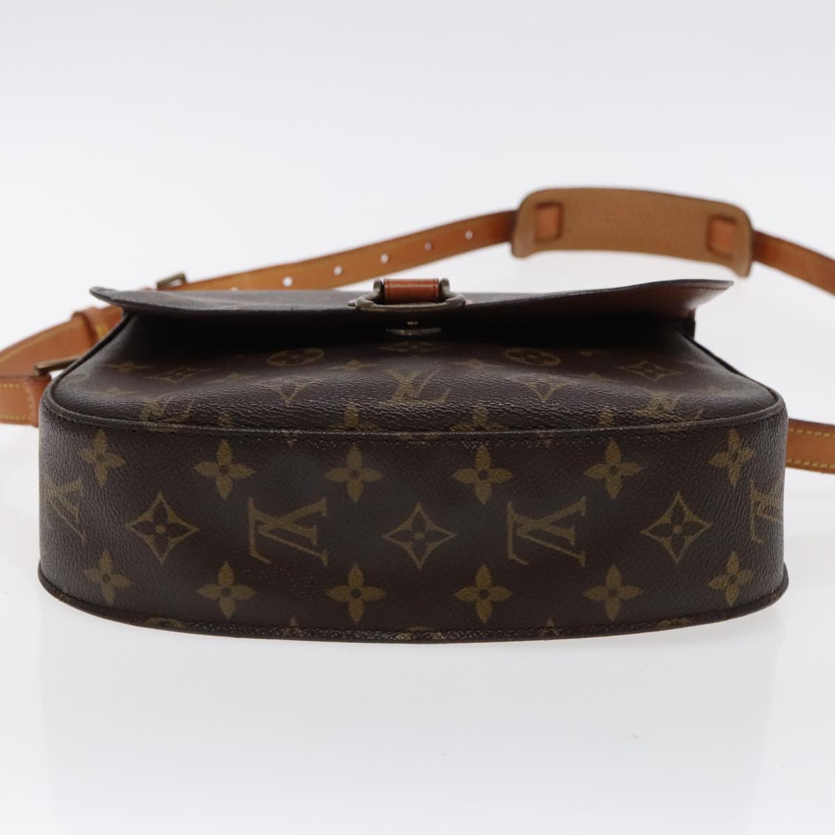 LOUIS VUITTON Monogram Saint Cloud GM Shoulder Bag M51242 LV Auth 94173