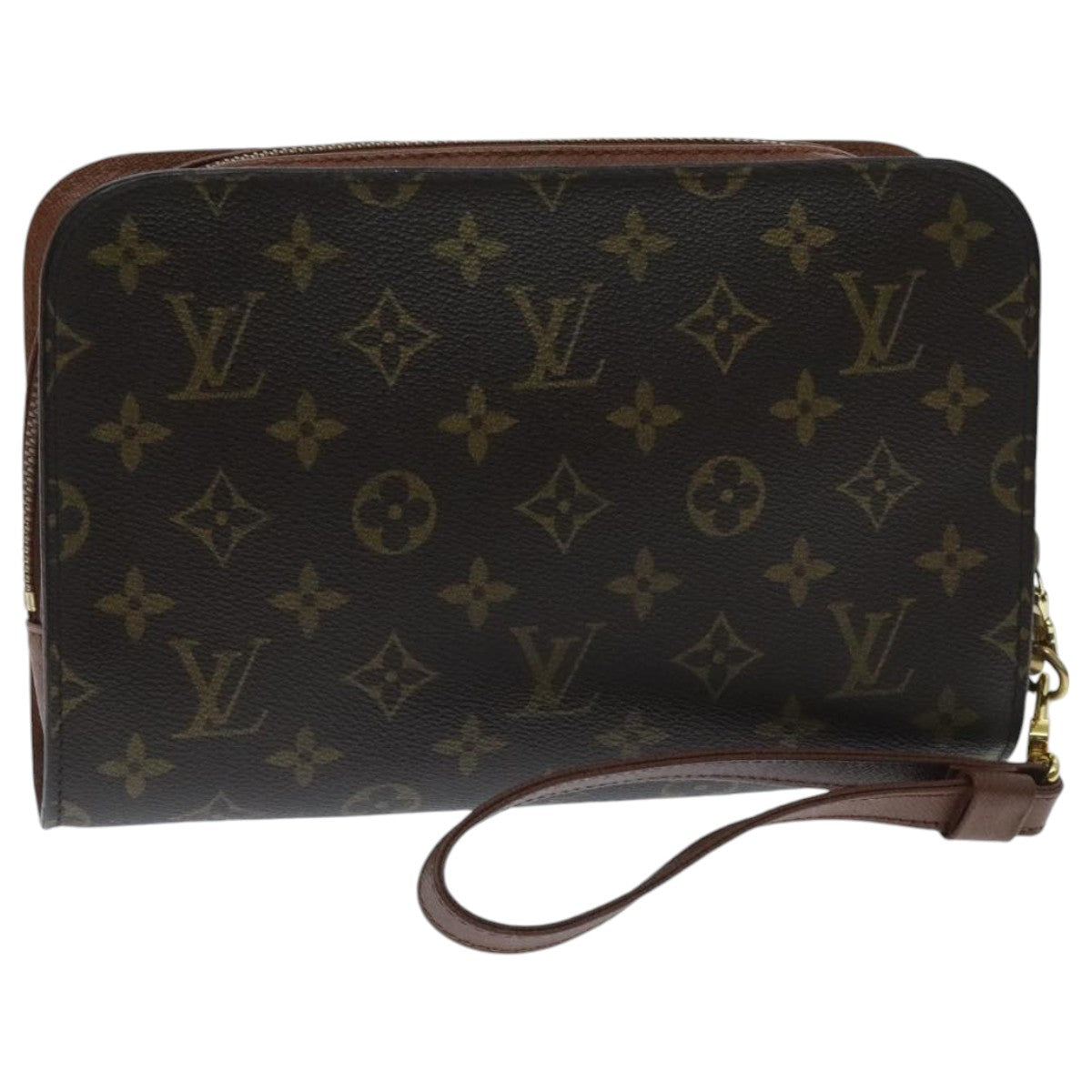 LOUIS VUITTON Monogram Orsay Clutch Bag M51790 LV Auth 94177