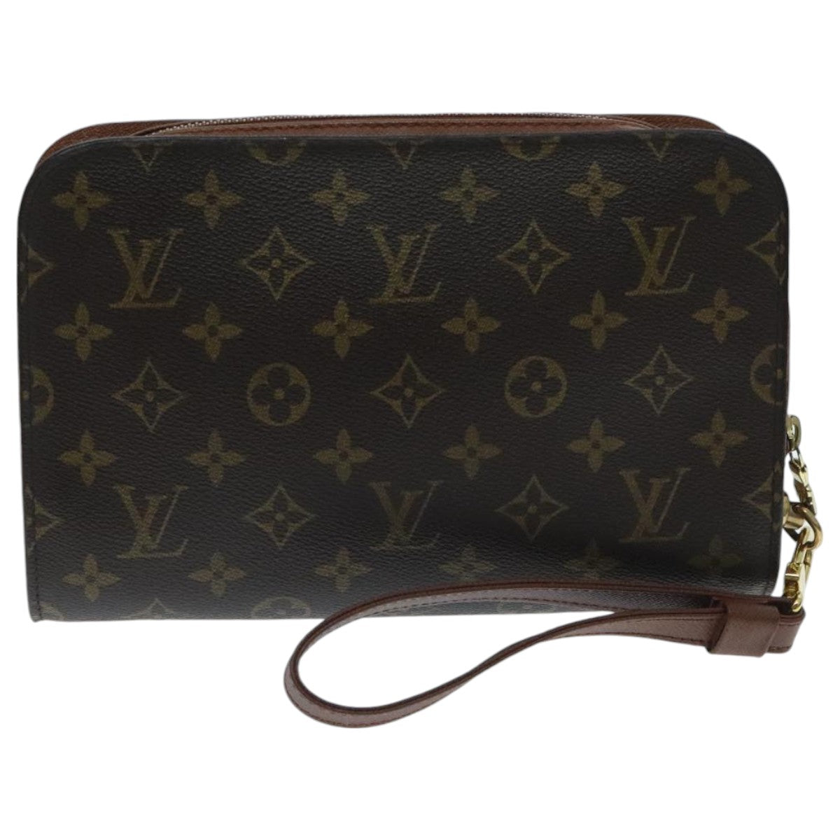 LOUIS VUITTON Monogram Orsay Clutch Bag M51790 LV Auth 94177