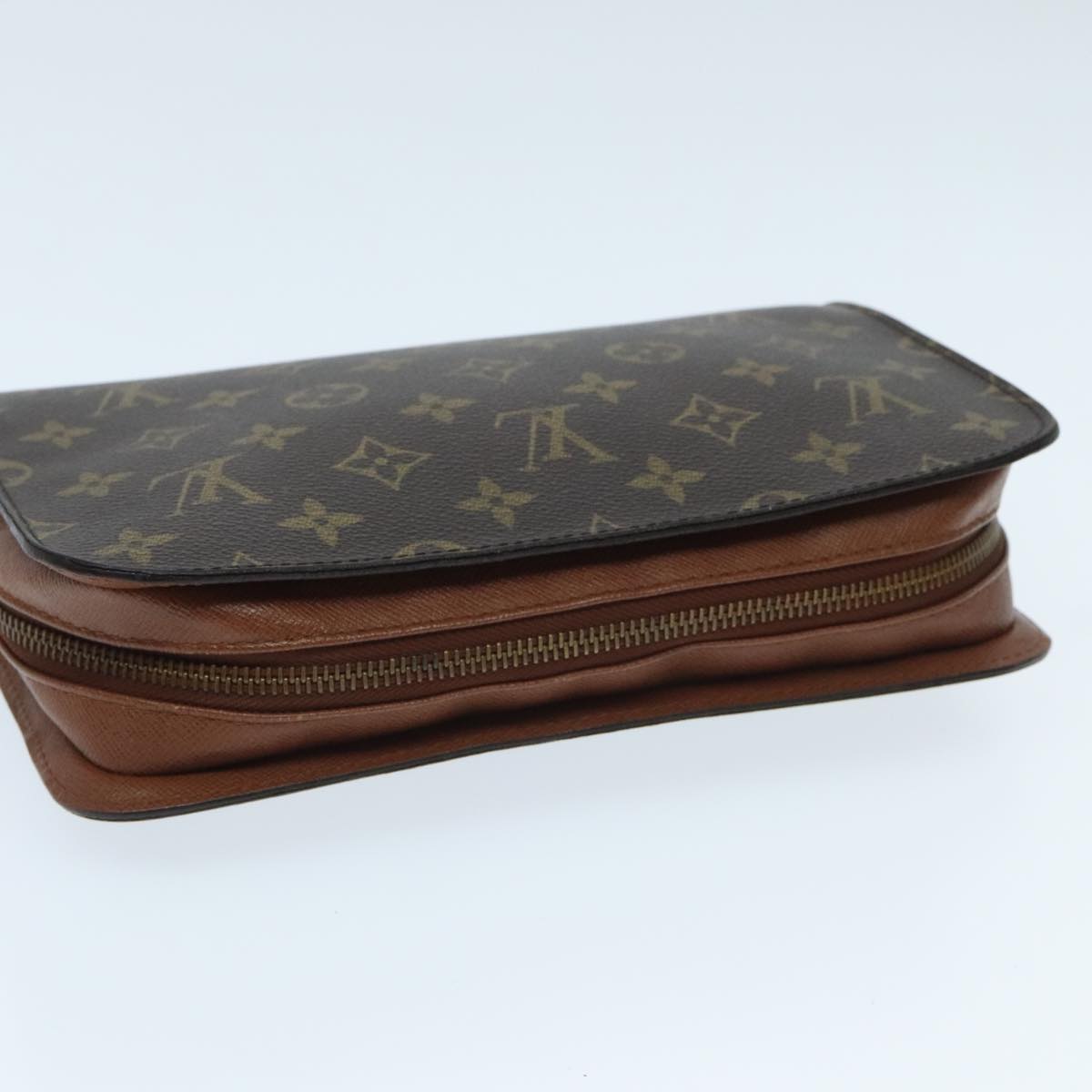 LOUIS VUITTON Monogram Orsay Clutch Bag M51790 LV Auth 94177