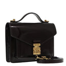 LOUIS VUITTON Monogram Vernis Monceau BB Bag 2way Amarante M91580 LV Auth 94183-1