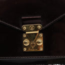 LOUIS VUITTON Monogram Vernis Monceau BB Bag 2way Amarante M91580 LV Auth 94183-18