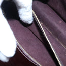 LOUIS VUITTON Monogram Vernis Monceau BB Bag 2way Amarante M91580 LV Auth 94183-22