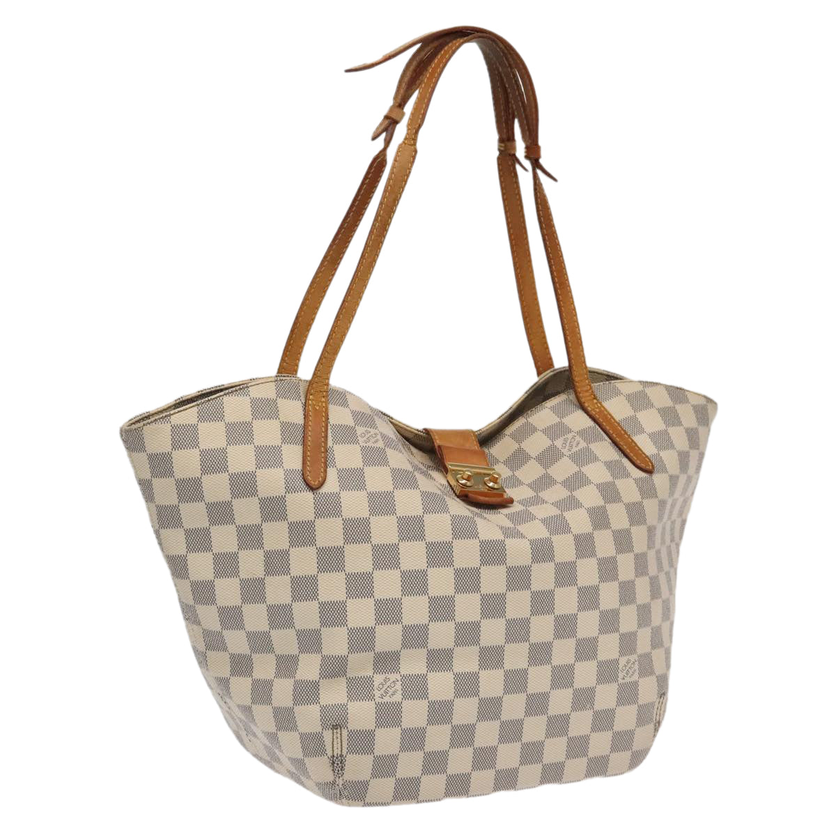 LOUIS VUITTON Damier Azur Salina PM Shoulder Bag N41208 LV Auth 94206