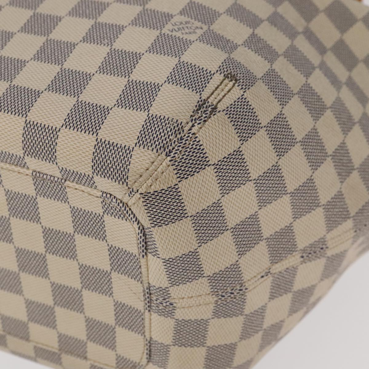 LOUIS VUITTON Damier Azur Salina PM Shoulder Bag N41208 LV Auth 94206