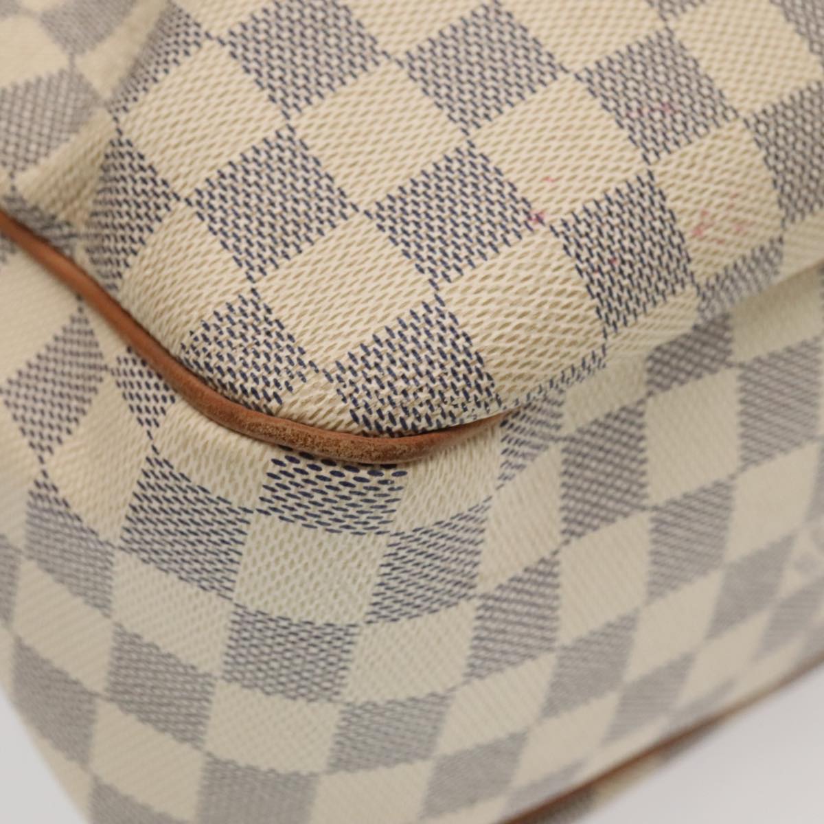 LOUIS VUITTON Damier Azur Siracusa MM Shoulder Bag N41112 LV Auth 94208