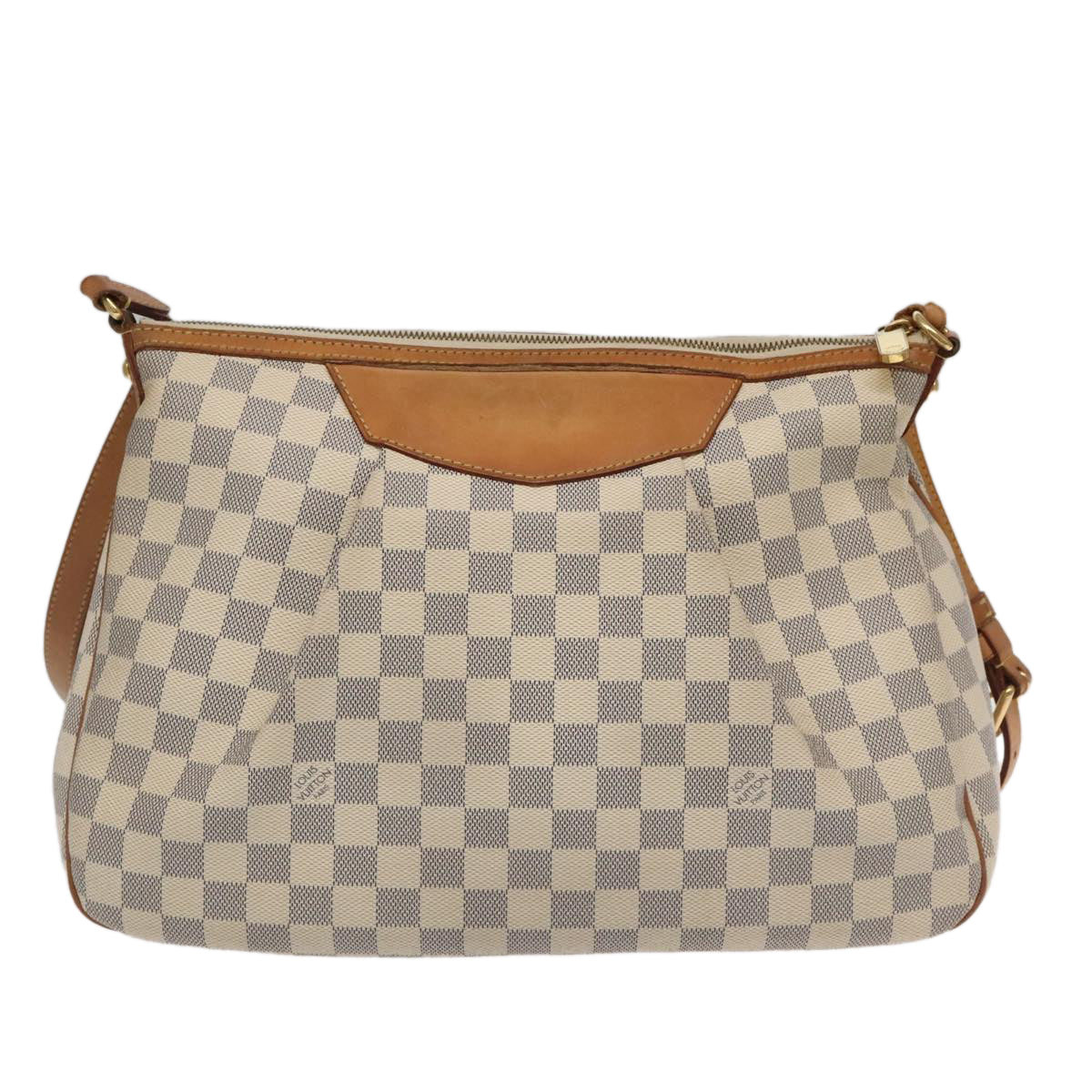 LOUIS VUITTON Damier Azur Siracusa MM Shoulder Bag N41112 LV Auth 94208 - 0