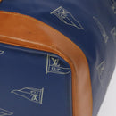 LOUIS VUITTON LV Cup Sac Marine Shoulder Bag PVC Leather Blue A24014 Auth 94219-15