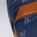 LOUIS VUITTON LV Cup Sac Marine Shoulder Bag PVC Leather Blue A24014 Auth 94219-16