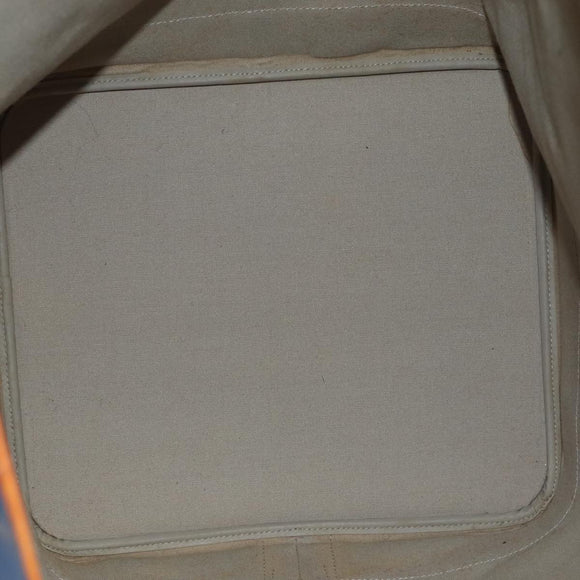 LOUIS VUITTON LV Cup Sac Marine Shoulder Bag PVC Leather Blue A24014 Auth 94219