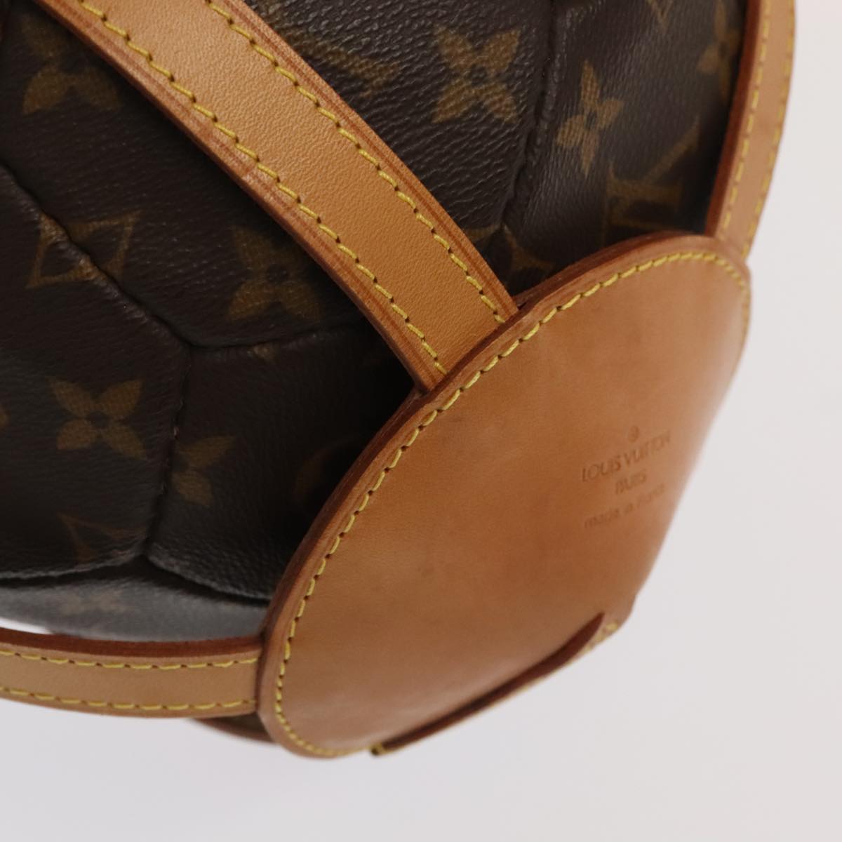 LOUIS VUITTON Monogram Soccer Ball France World Cup Memorial M99054 Auth 94228S