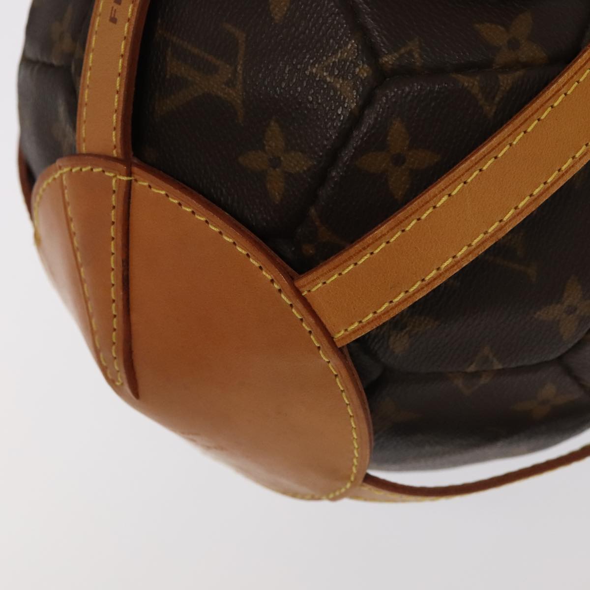 LOUIS VUITTON Monogram Soccer Ball France World Cup Memorial M99054 Auth 94228S