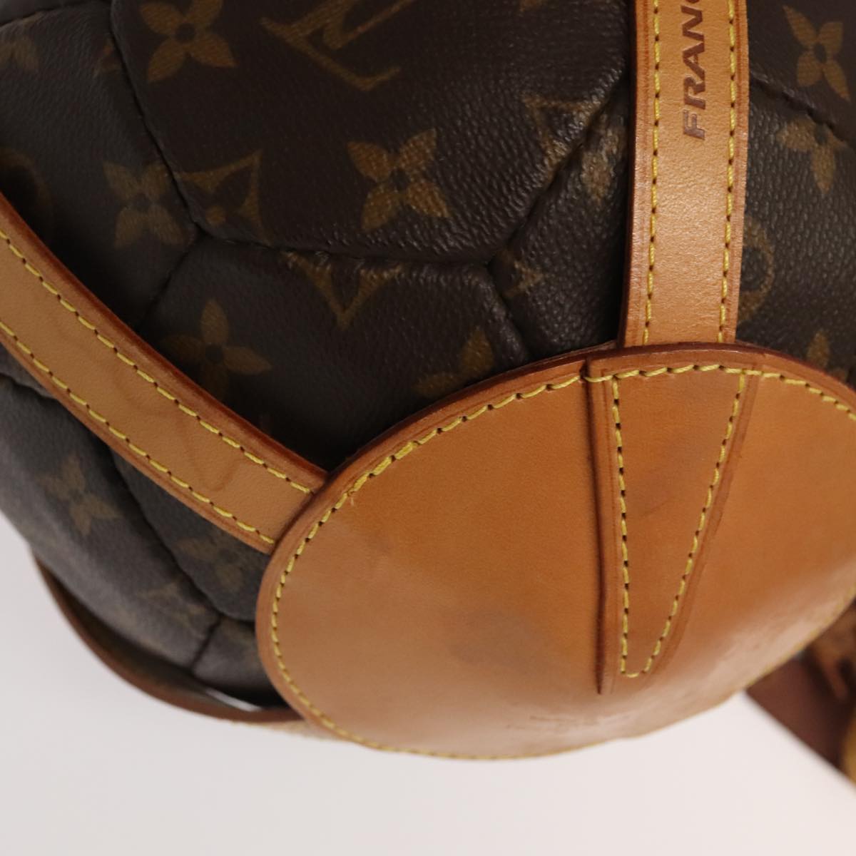 LOUIS VUITTON Monogram Soccer Ball France World Cup Memorial M99054 Auth 94228S