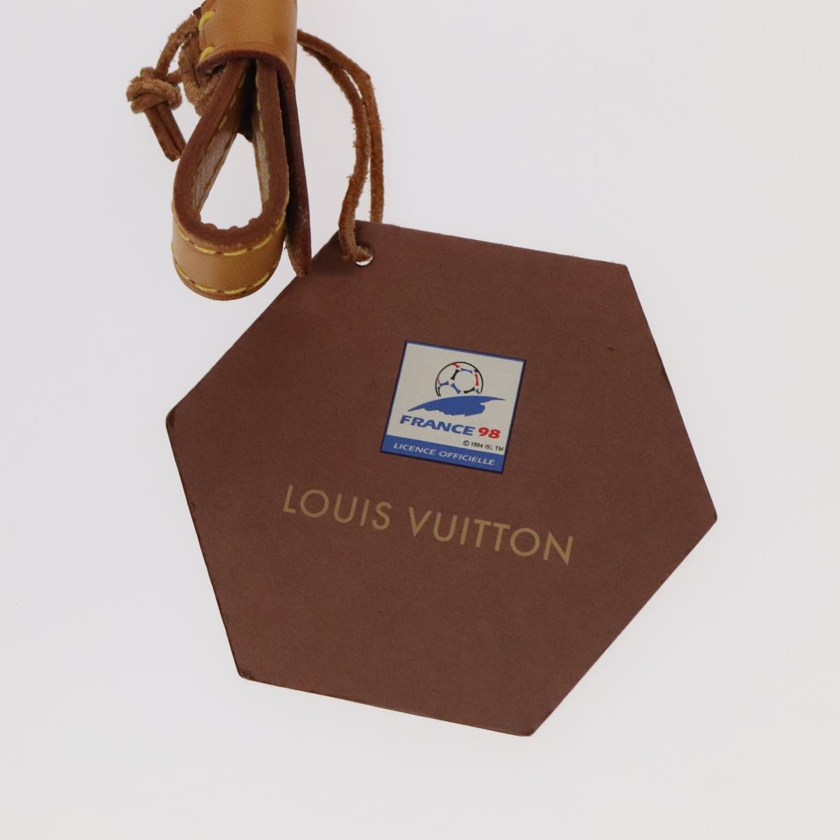 LOUIS VUITTON Monogram Soccer Ball France World Cup Memorial M99054 Auth 94228S