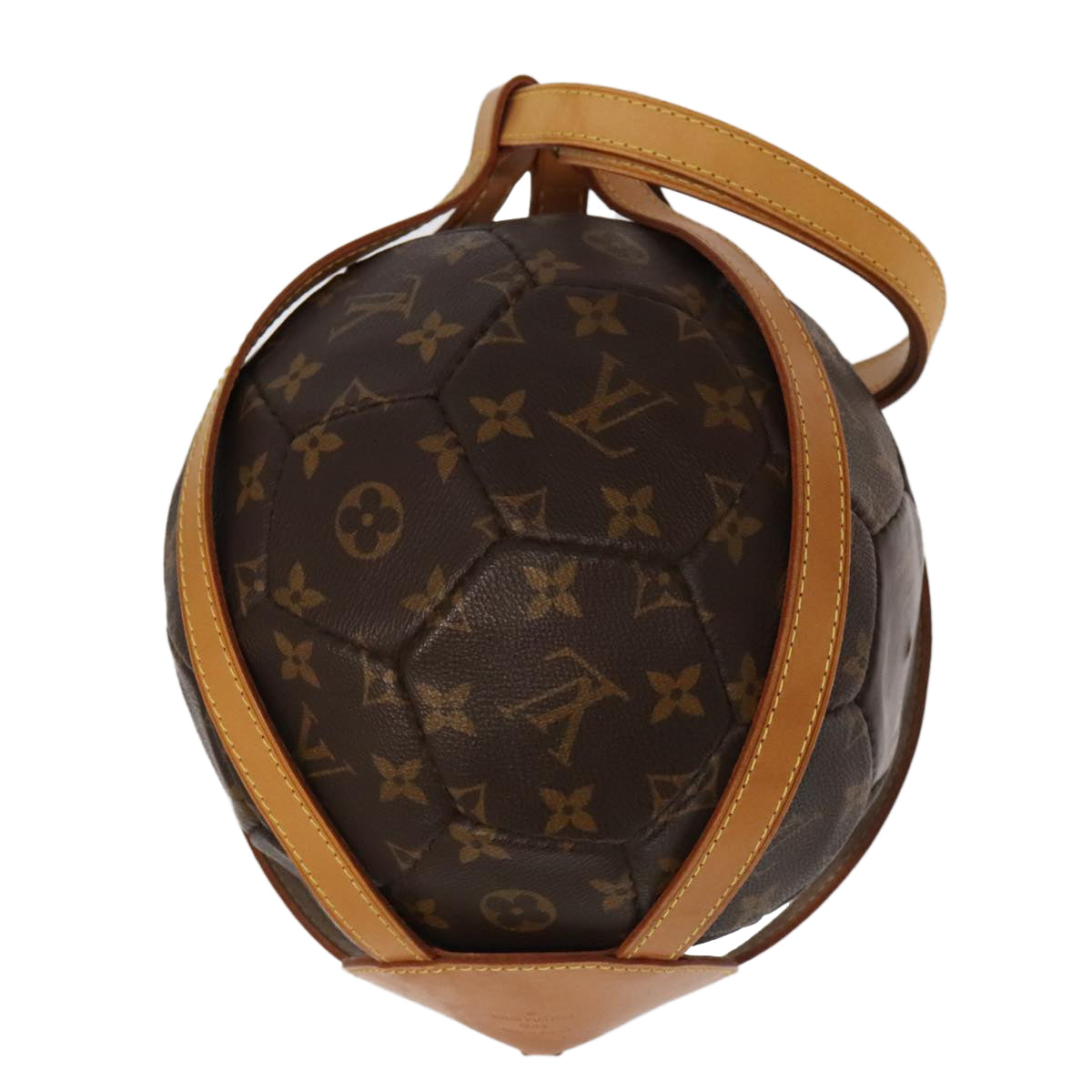 LOUIS VUITTON Monogram Soccer Ball France World Cup Memorial M99054 Auth 94228S - 0