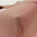 BOTTEGA VENETA Hand Bag Canvas Pink Auth 94232-14