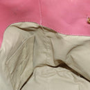 BOTTEGA VENETA Hand Bag Canvas Pink Auth 94232-17