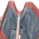 BURBERRY Nova Check Hand Bag PVC Beige Auth 94233-20