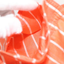 CHANEL Shirt Cotton Orange CC Auth 94245AM-10