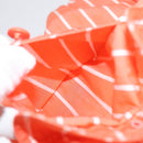 CHANEL Shirt Cotton Orange CC Auth 94245AM-11