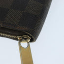 LOUIS VUITTON Damier Ebene Zippy Wallet Long Wallet N41661 LV Auth 94256-16