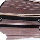 LOUIS VUITTON Damier Ebene Zippy Wallet Long Wallet N41661 LV Auth 94256-9