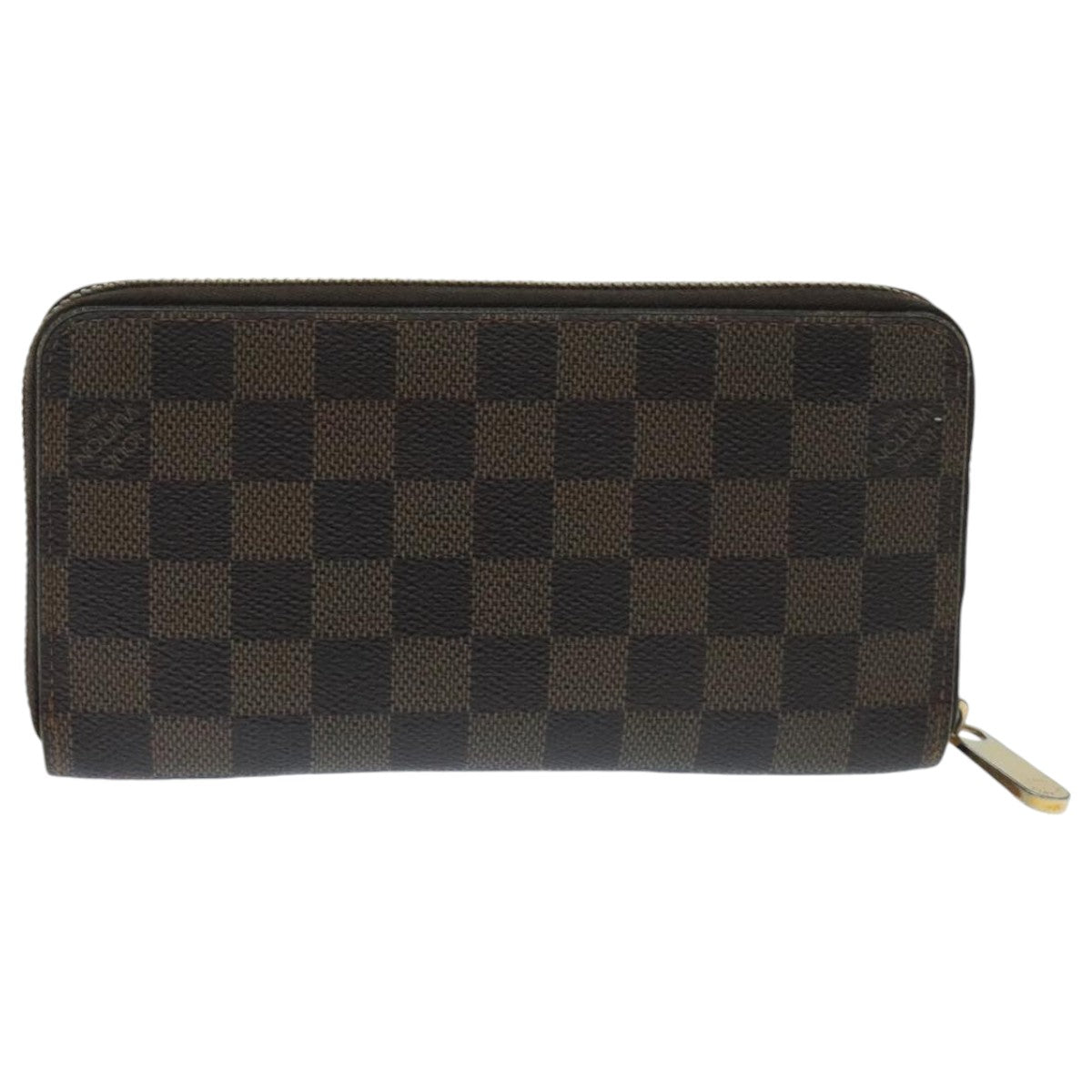 LOUIS VUITTON Damier Ebene Zippy Wallet Long Wallet N41661 LV Auth 94256 - 0