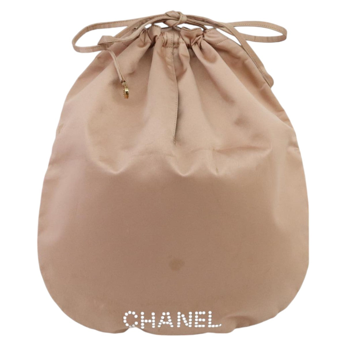 CHANEL Hand Bag Nylon Pink CC Auth 94283