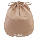 CHANEL Hand Bag Nylon Pink CC Auth 94283-13