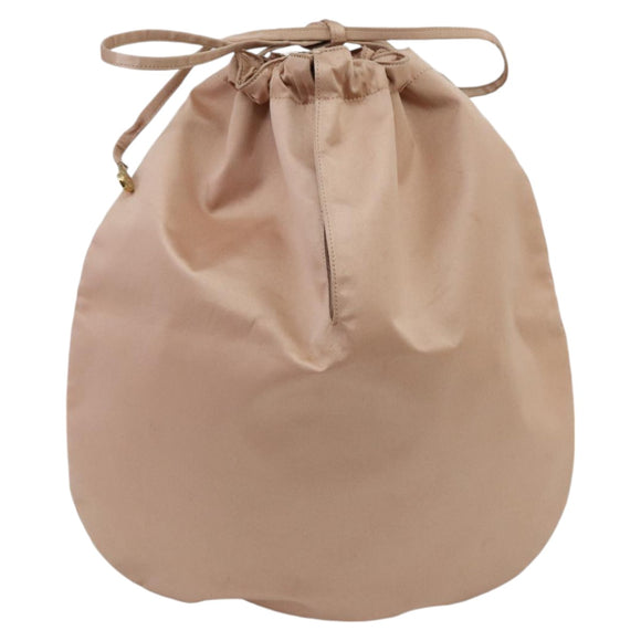 CHANEL Hand Bag Nylon Pink CC Auth 94283