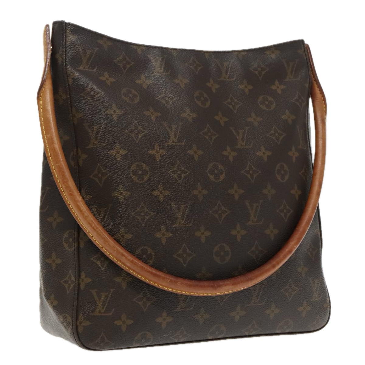 LOUIS VUITTON Monogram Looping GM Shoulder Bag M51145 LV Auth 94324