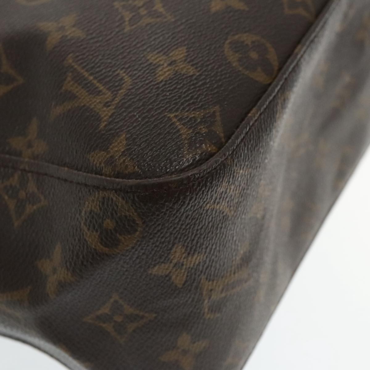 LOUIS VUITTON Monogram Looping GM Shoulder Bag M51145 LV Auth 94324