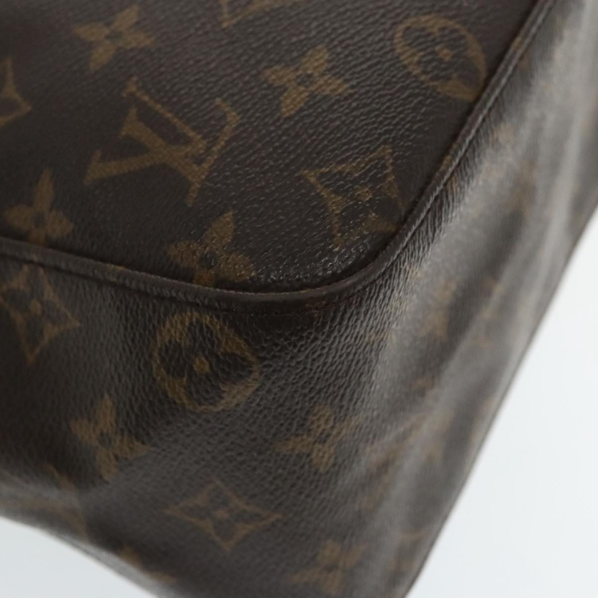 LOUIS VUITTON Monogram Looping GM Shoulder Bag M51145 LV Auth 94324