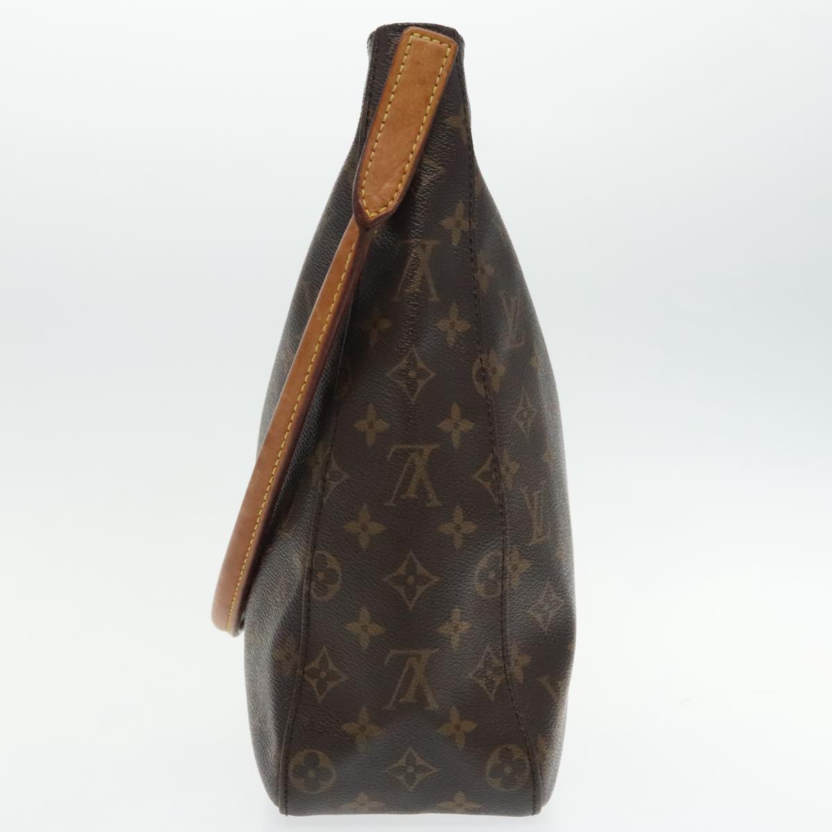 LOUIS VUITTON Monogram Looping GM Shoulder Bag M51145 LV Auth 94324