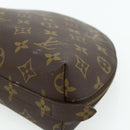 LOUIS VUITTON Monogram Trousse Demi Ronde Kosmetiktäschchen M47520 LV Auth 94328-15