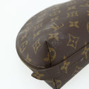LOUIS VUITTON Monogram Trousse Demi Ronde Kosmetiktäschchen M47520 LV Auth 94328-9