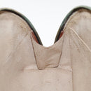 LOUIS VUITTON Monogram Trousse Demi Ronde Cosmetic Pouch M47520 LV Auth 94328-11