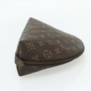 LOUIS VUITTON Monogram Trousse Demi Ronde Kosmetiktäschchen M47520 LV Auth 94328-4