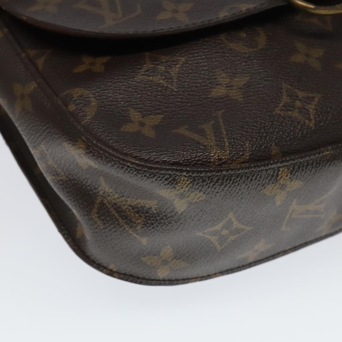 LOUIS VUITTON Monogram Saint Cloud GM Shoulder Bag M51242 LV Auth 94337