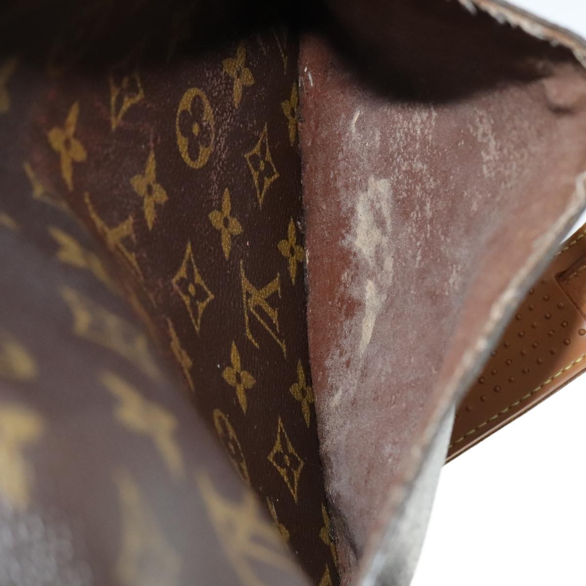 LOUIS VUITTON Monogram Saint Cloud GM Shoulder Bag M51242 LV Auth 94337