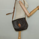LOUIS VUITTON Monogram Saint Cloud GM Shoulder Bag M51242 LV Auth 94337-25