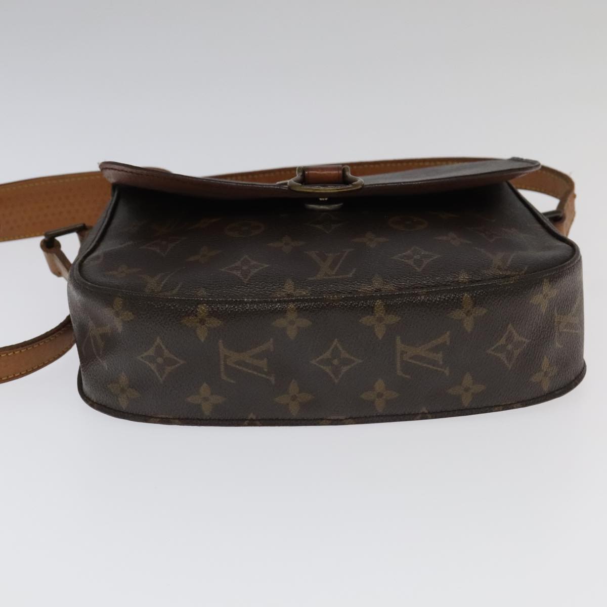 LOUIS VUITTON Monogram Saint Cloud GM Shoulder Bag M51242 LV Auth 94337