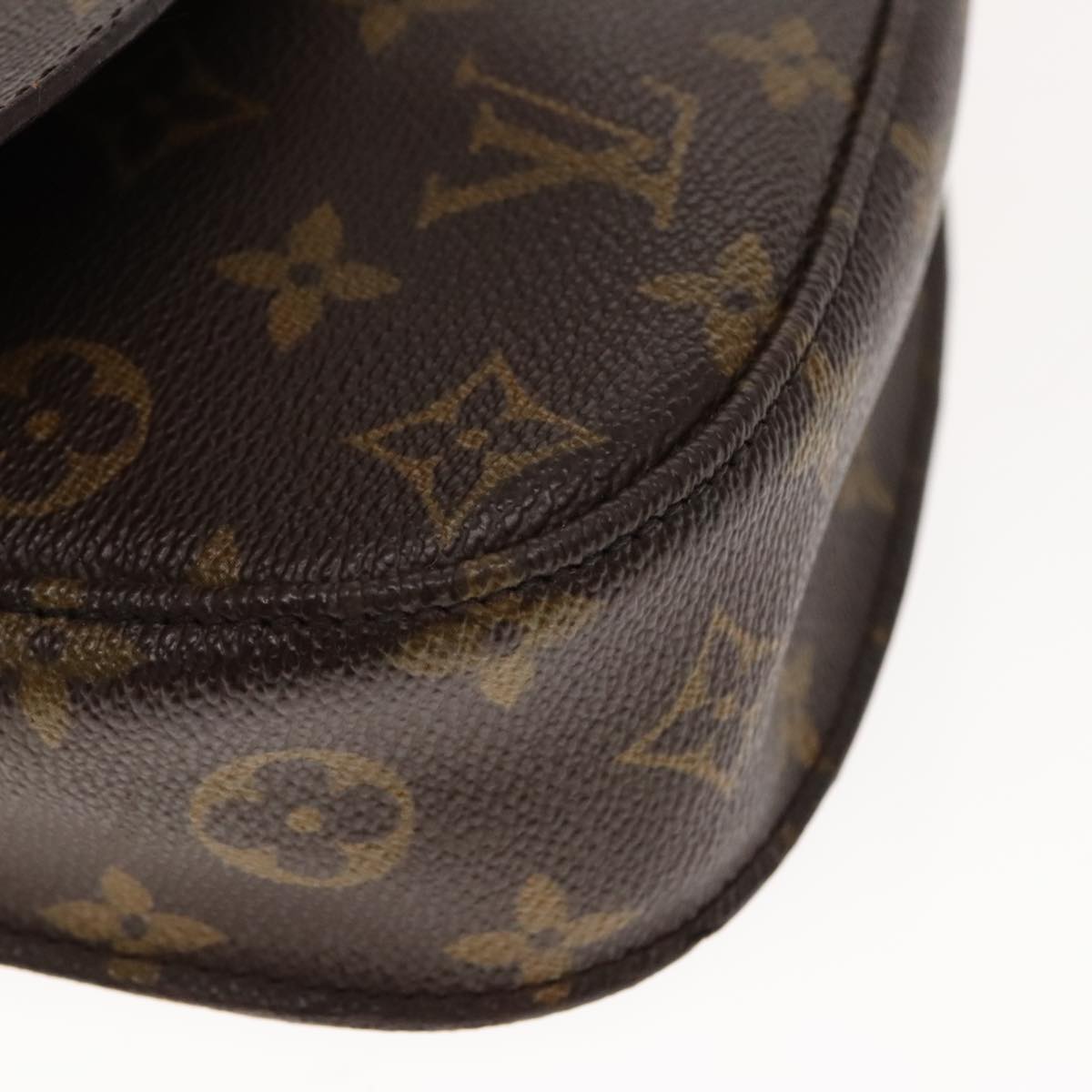 LOUIS VUITTON Monogram Saint Cloud MM Shoulder Bag M51243 LV Auth 94342