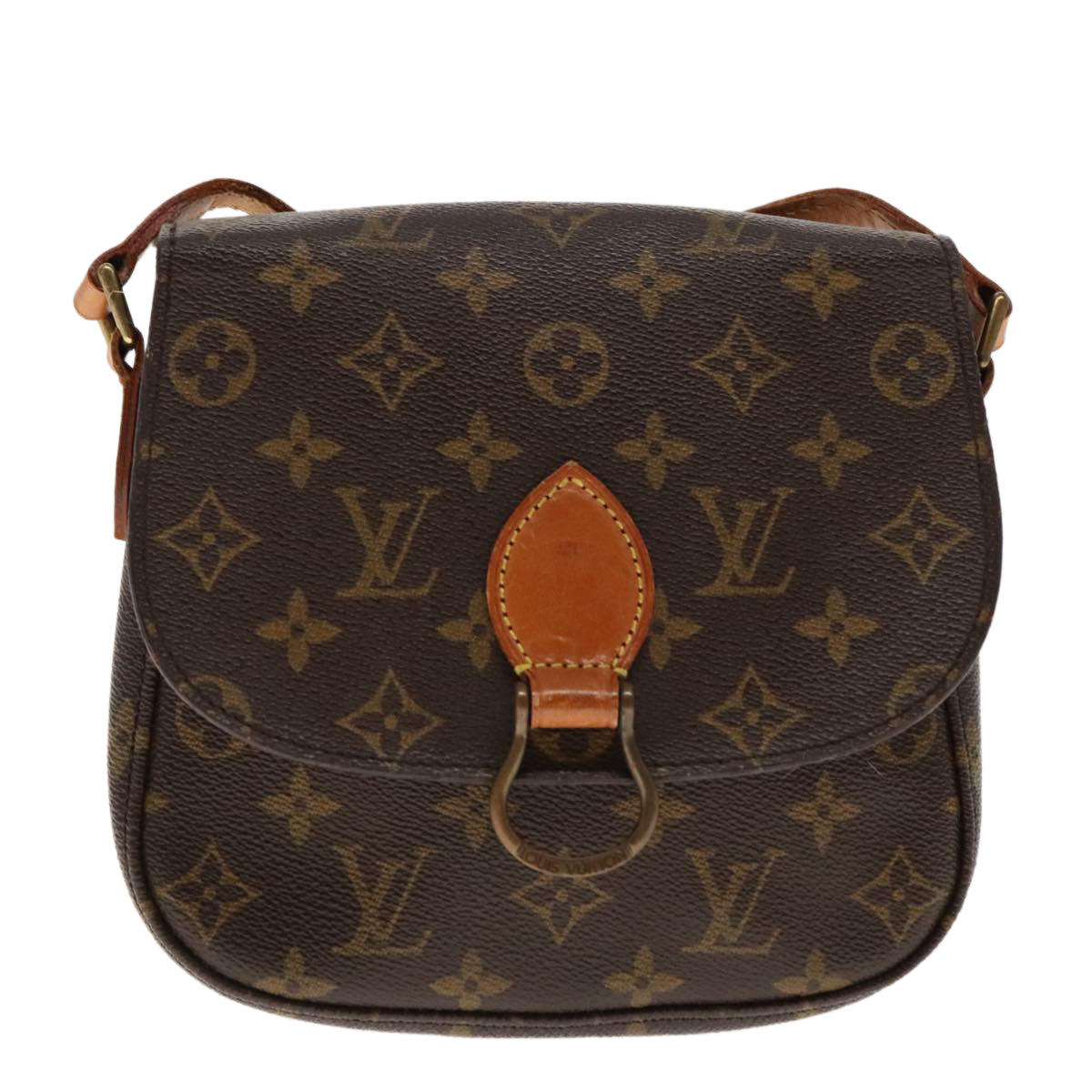 LOUIS VUITTON Monogram Saint Cloud MM Shoulder Bag M51243 LV Auth 94342 - 0