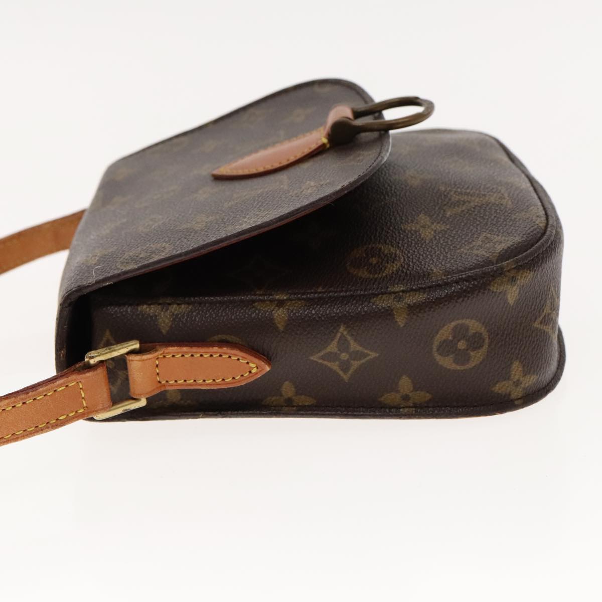 LOUIS VUITTON Monogram Saint Cloud MM Shoulder Bag M51243 LV Auth 94342