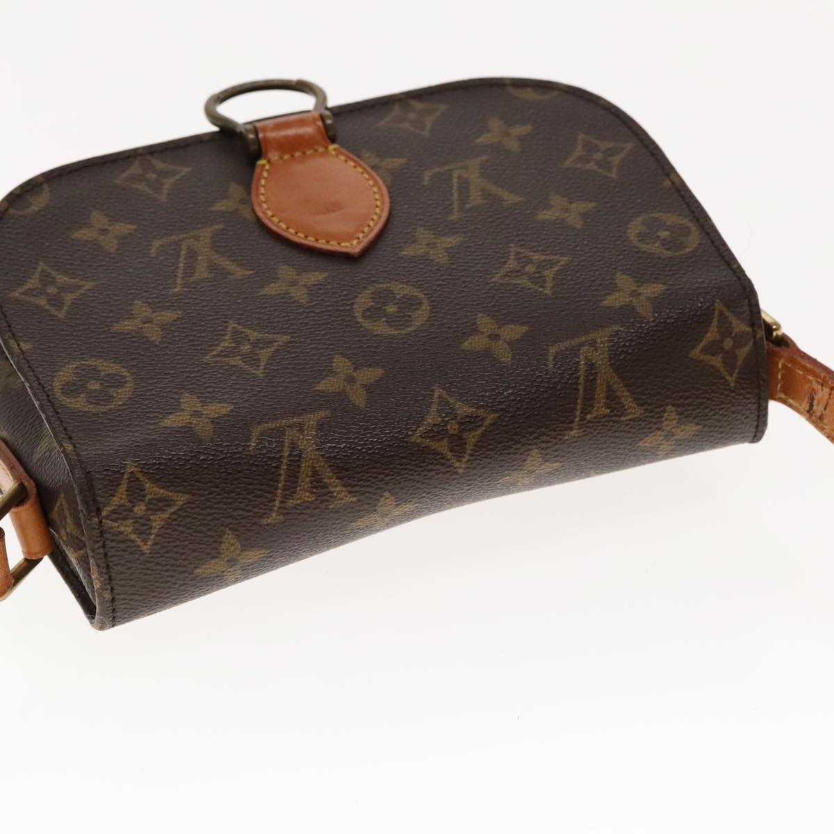 LOUIS VUITTON Monogram Saint Cloud MM Shoulder Bag M51243 LV Auth 94342