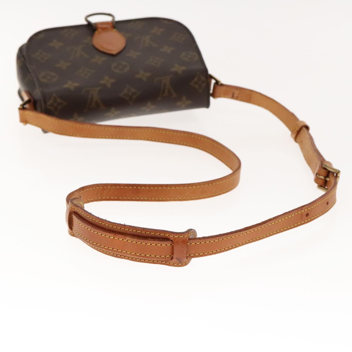 LOUIS VUITTON Monogram Saint Cloud MM Shoulder Bag M51243 LV Auth 94342