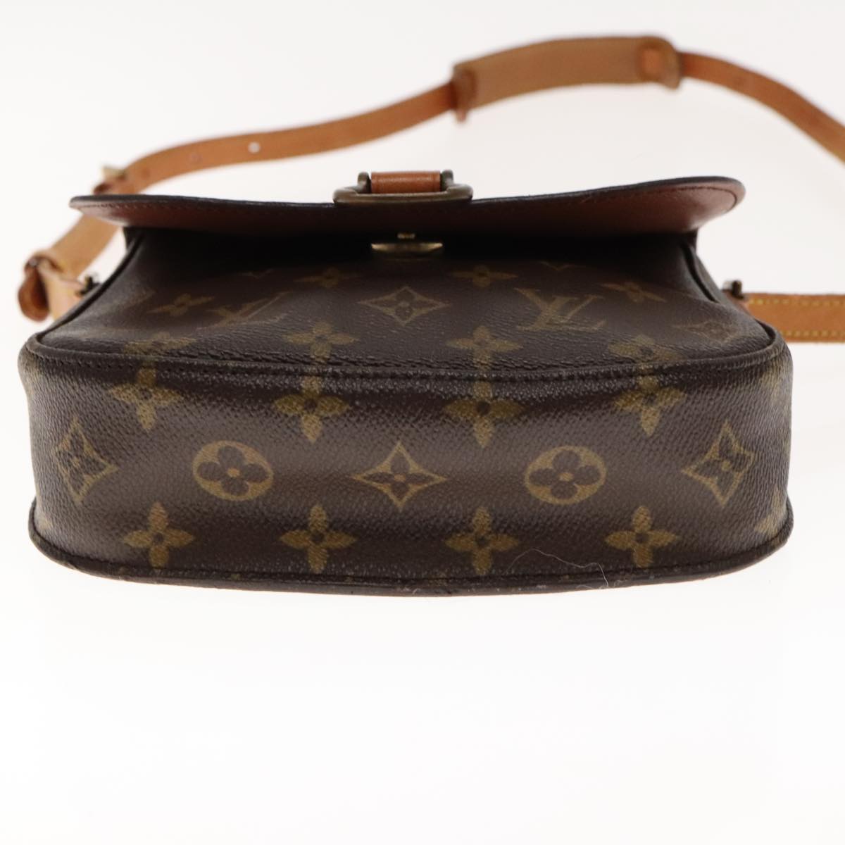 LOUIS VUITTON Monogram Saint Cloud MM Shoulder Bag M51243 LV Auth 94342