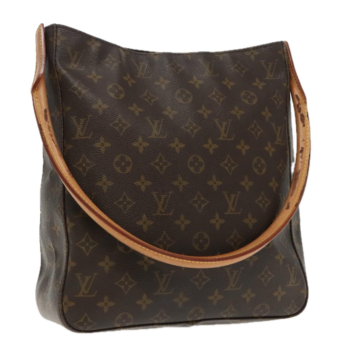 LOUIS VUITTON Monogram Looping GM Shoulder Bag M51145 LV Auth 94343