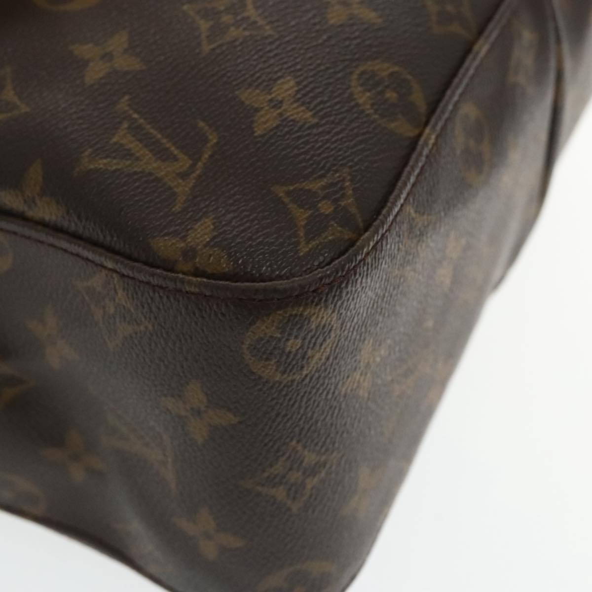 LOUIS VUITTON Monogram Looping GM Shoulder Bag M51145 LV Auth 94343